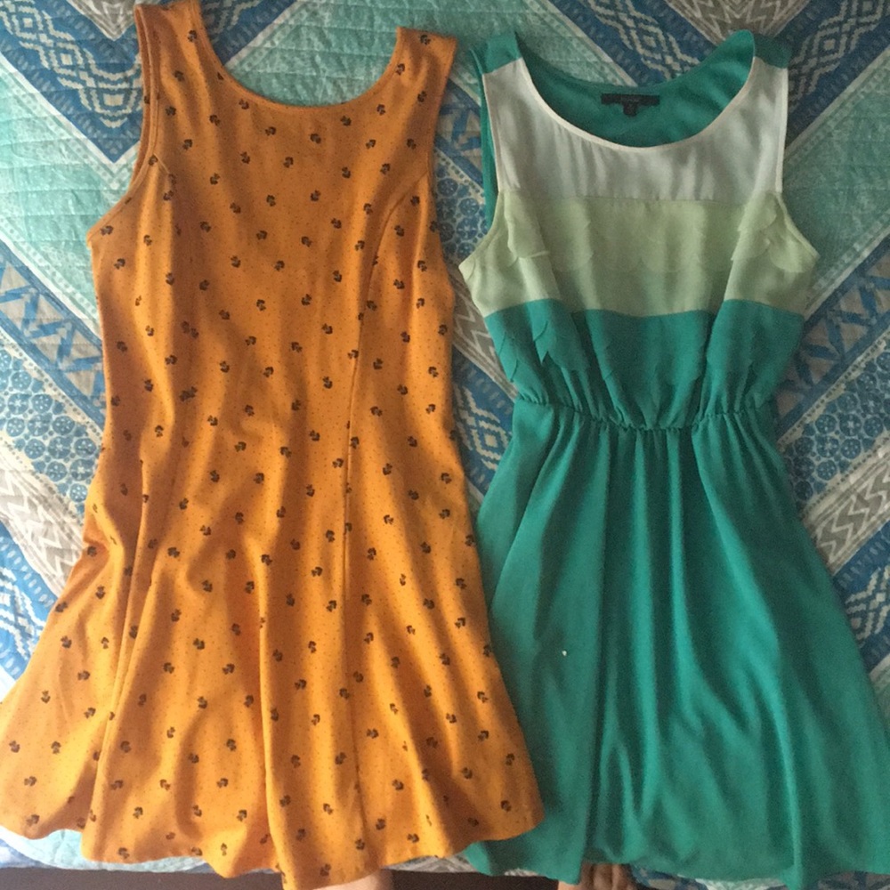 Two Medium Dresses